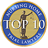 Nursing Home Top 10 Trial Lawyers Badge